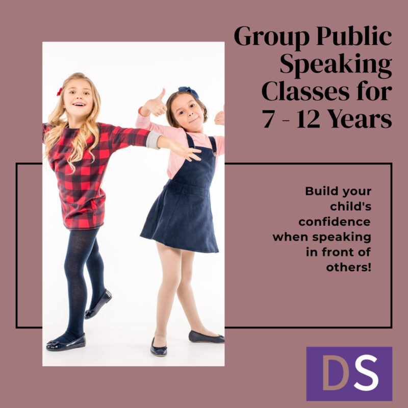 Public Speaking for 7 - 12 years